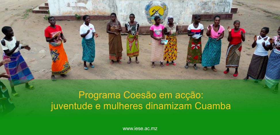 Programa Coesão em acção: juventude e mulheres dinamizam Cuamba